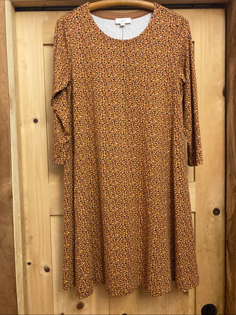 LOFT Midi Swing Dress